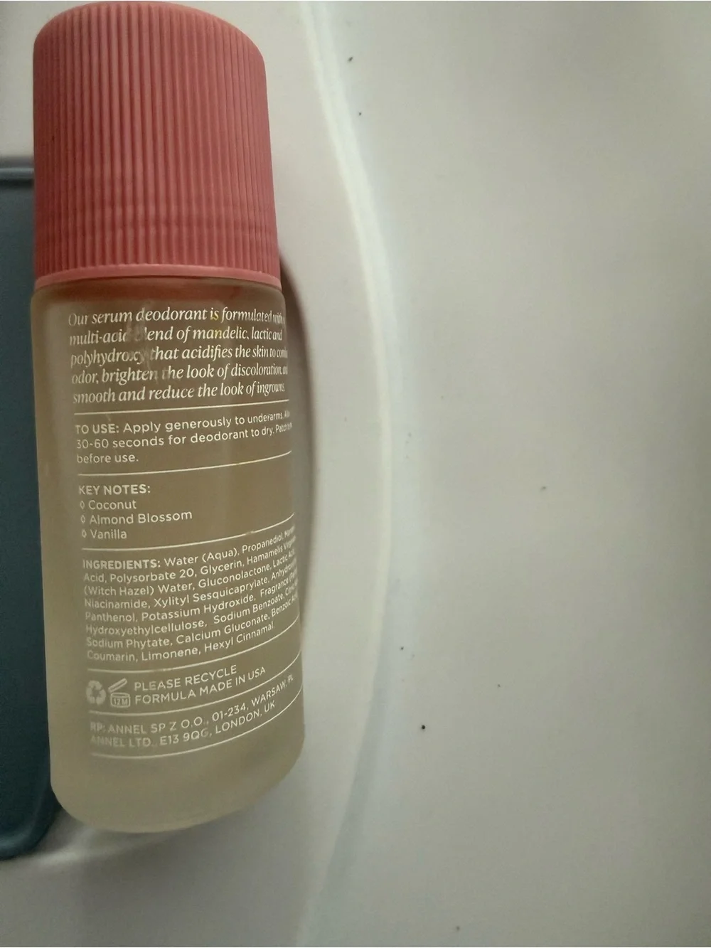 Saltair Pink Beach deodorant